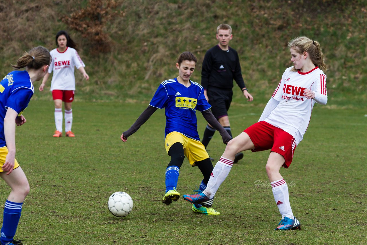 Bild 266 - B-Juniorinnen Tus Tensfeld - TSV Gnutz o.W. : Ergebnis: 1:3